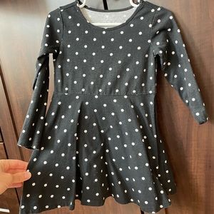 Black Polka Dot Dress
